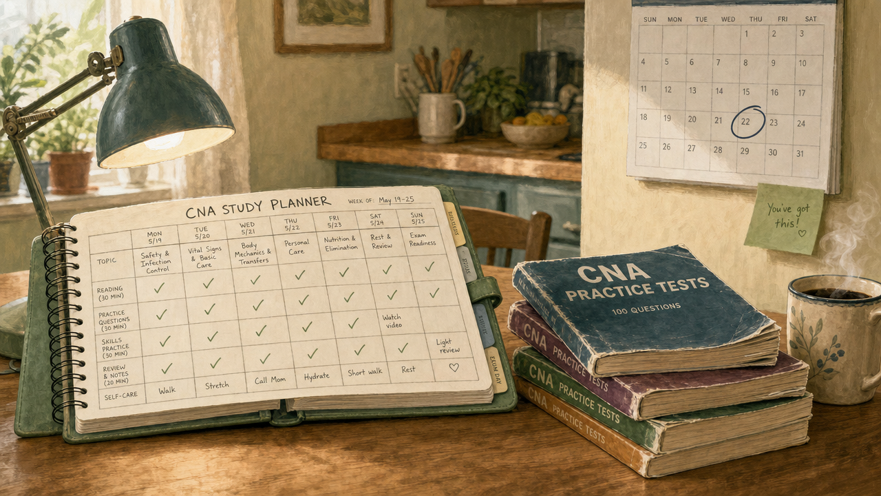 How long does it actually take to study for the CNA exam?