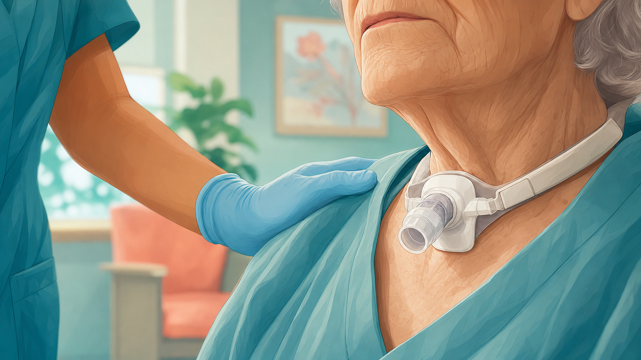 Trach tube falls out: what to do in the first 60 seconds